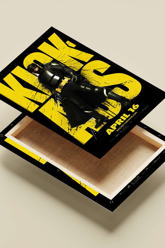 Kick-Ass (character from the Kick-Ass franchise) Main Subject: Kick-Ass (character from the Kick-Ass franchise) Canvas wall