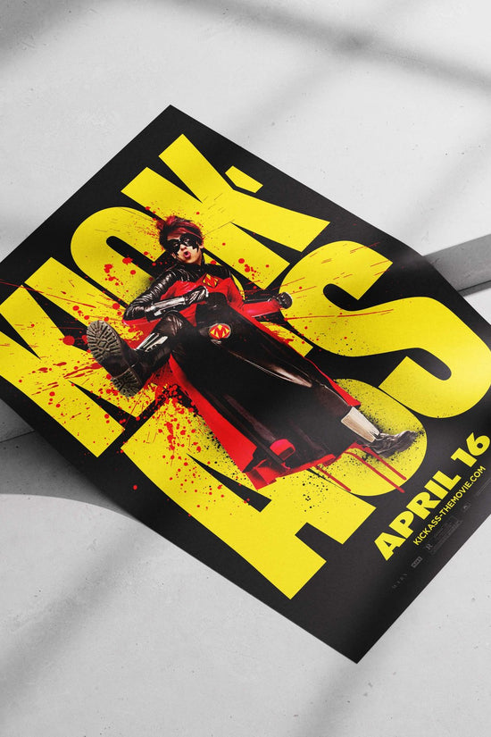 Kick-Ass franchise (2010 film) Main Subject: Kick-Ass franchise (2010 film) Matte poster print — Bollywood wall art India |