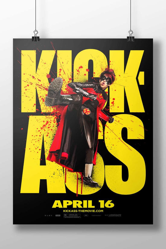 Kick-Ass franchise (2010 film) Main Subject: Kick-Ass franchise (2010 film) Matte BoizzBoard rigid print — Bollywood wall