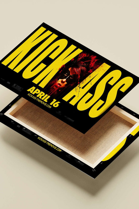 Kick-Ass Main Subject: Kick-Ass Canvas wall art — Superhero wall art India | PosterBoizz