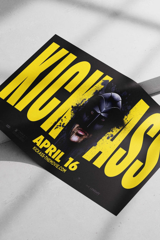 Kick-Ass movie franchise Main Subject: Kick-Ass movie franchise Matte poster print — Bollywood wall art India | PosterBoizz