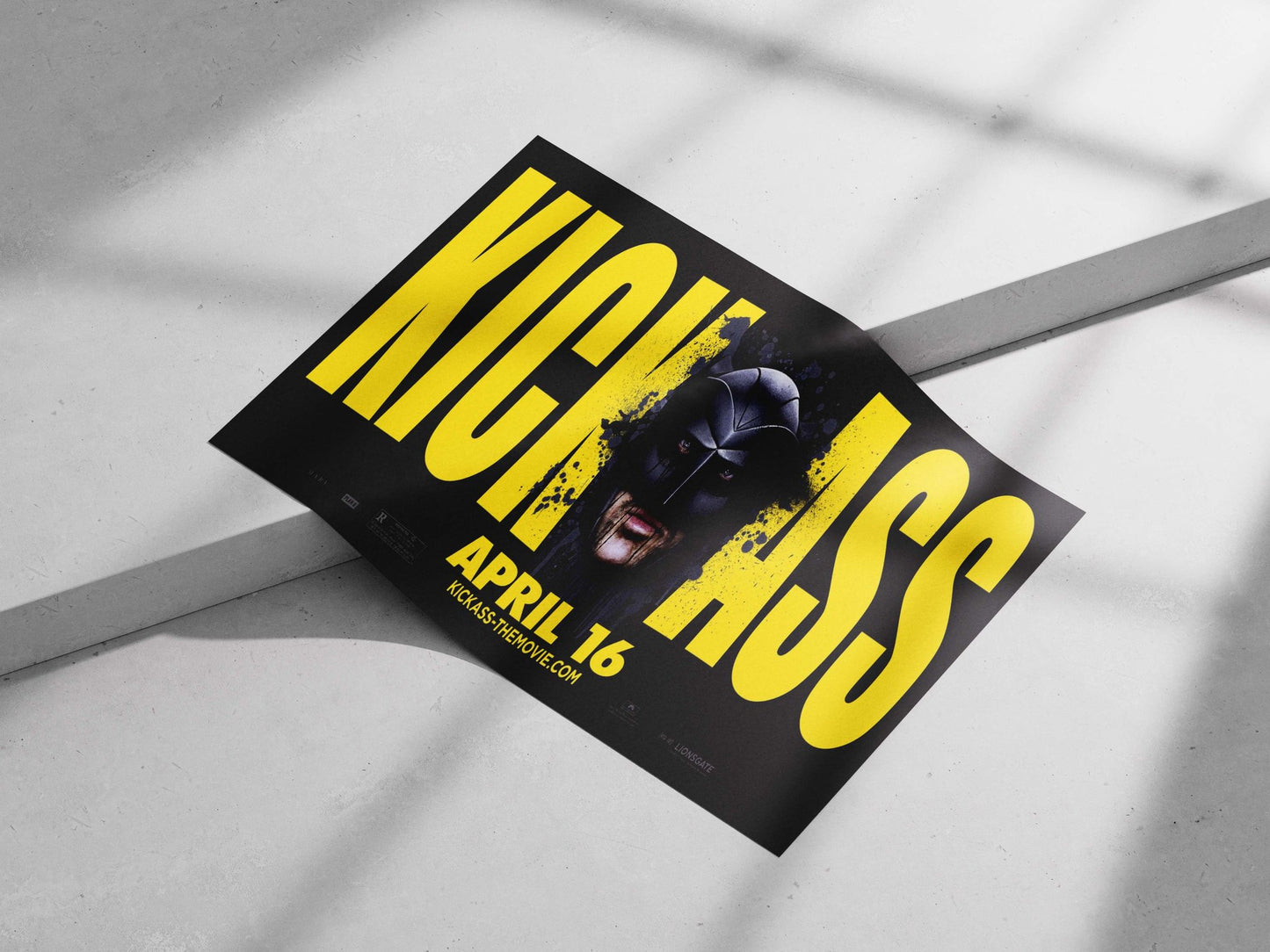 Kick-Ass movie franchise Main Subject: Kick-Ass movie franchise Matte poster print — Bollywood wall art India | PosterBoizz
