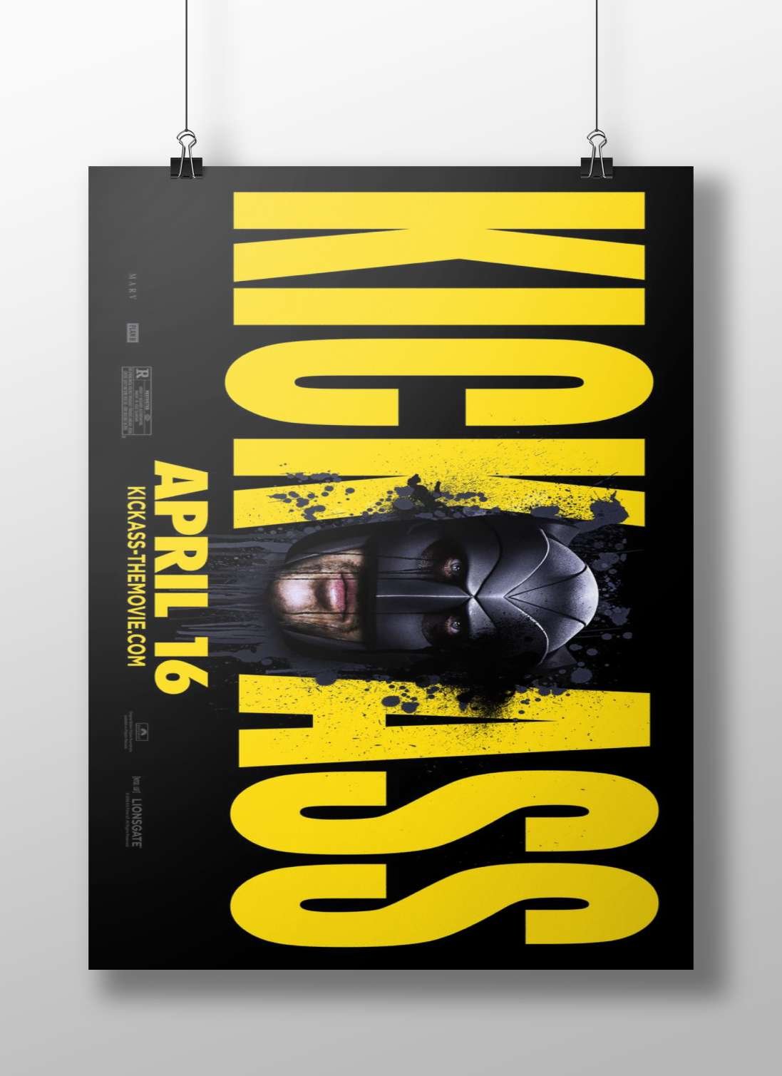 Kick-Ass movie franchise Main Subject: Kick-Ass movie franchise Matte BoizzBoard rigid print — Bollywood wall art India |