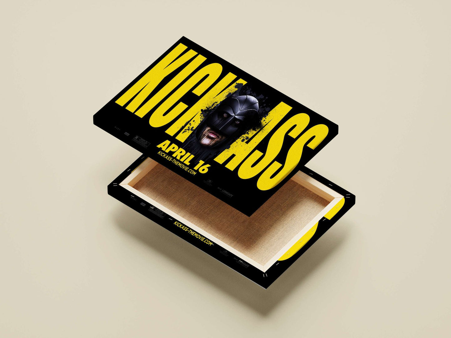 Kick-Ass movie franchise Main Subject: Kick-Ass movie franchise Canvas wall art — Bollywood wall art India | PosterBoizz