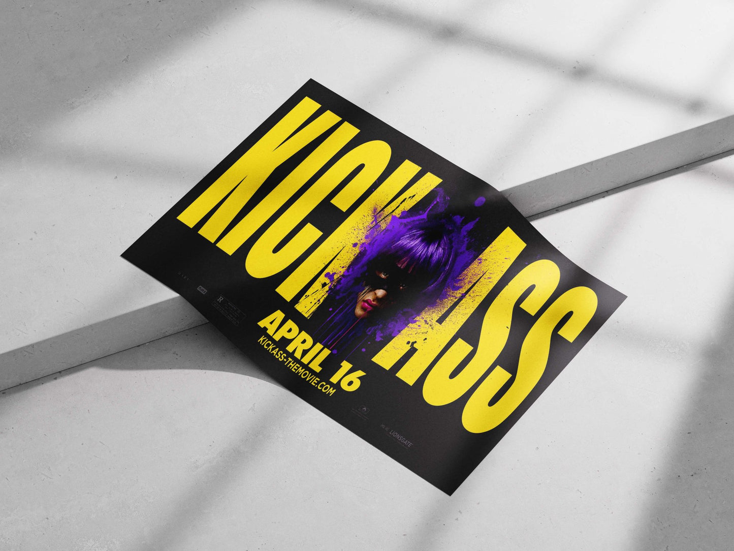 Kick-Ass (film franchise) Main Subject: Kick-Ass (film franchise) Matte poster print — Bollywood wall art India | PosterBoizz