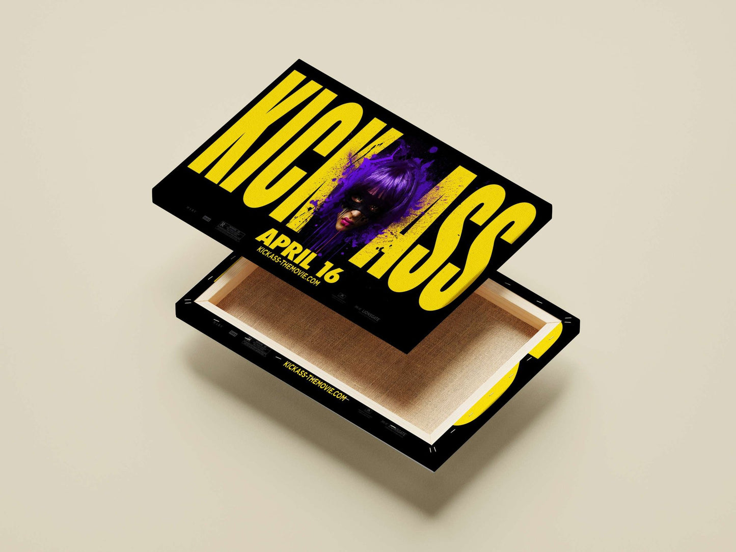 Kick-Ass (film franchise) Main Subject: Kick-Ass (film franchise) Canvas wall art — Bollywood wall art India | PosterBoizz