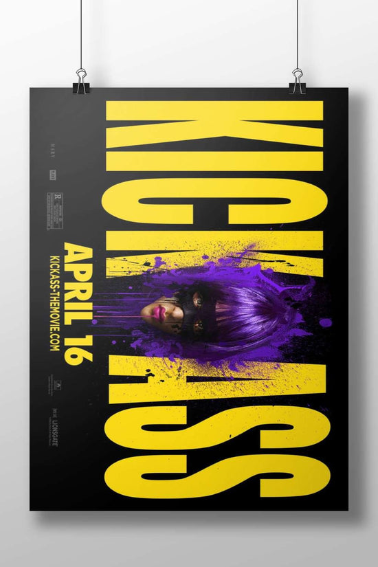 Kick-Ass (film franchise) Main Subject: Kick-Ass (film franchise) Matte BoizzBoard rigid print — Bollywood wall art India |