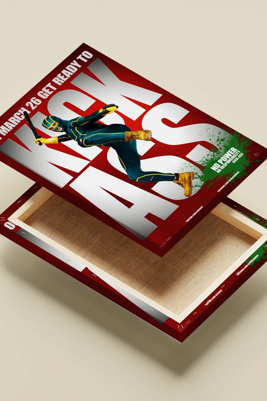Kick-Ass (character from the Kick-Ass franchise) Main Subject: Kick-Ass (character from the Kick-Ass franchise) Canvas wall