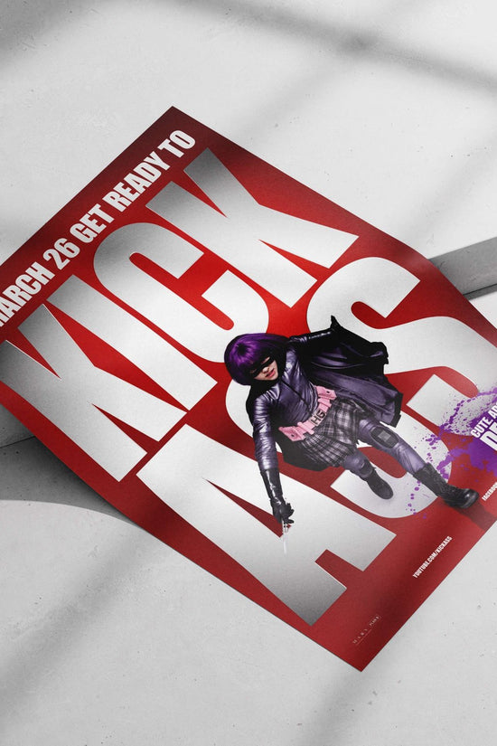 Hit Girl (character from the Kick-Ass franchise) Main Subject: Hit Girl (character from the Kick-Ass franchise) Matte poster