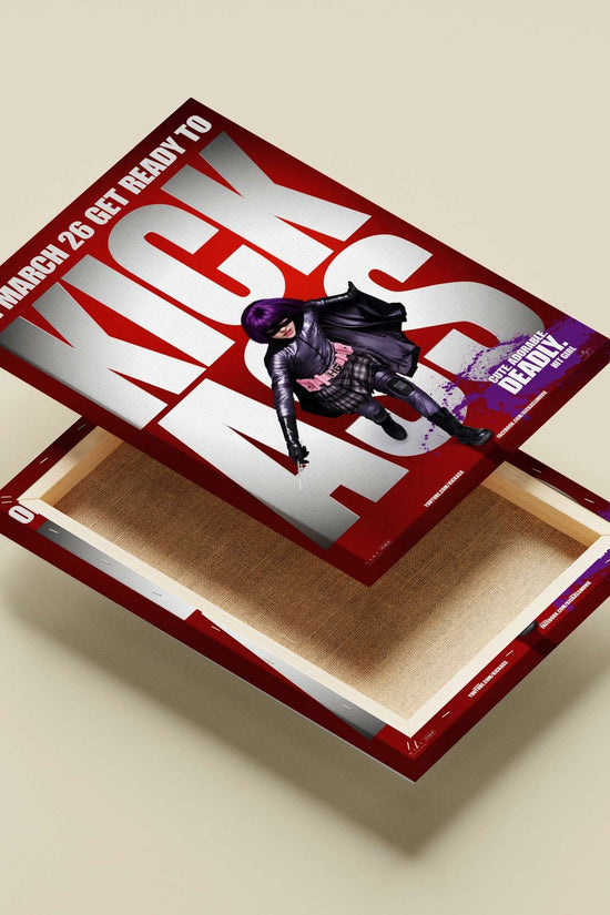Hit Girl (character from the Kick-Ass franchise) Main Subject: Hit Girl (character from the Kick-Ass franchise) Canvas wall