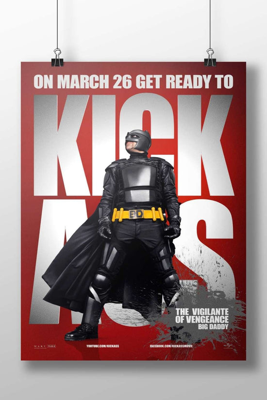 Kick-Ass (specifically the character "Big Daddy" from the *Kick-Ass* franchise) Main Subject: Kick-Ass (specifically the