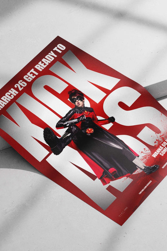Red Mist (character from Kick-Ass franchise) Main Subject: Red Mist (character from Kick-Ass franchise) Matte poster print —
