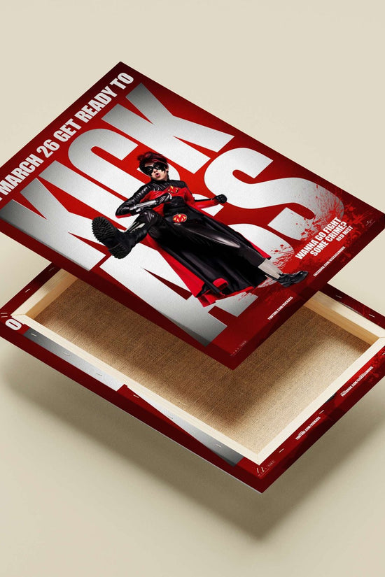 Red Mist (character from Kick-Ass franchise) Main Subject: Red Mist (character from Kick-Ass franchise) Canvas wall art —