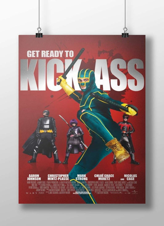 Kick-Ass (the protagonist from the *Kick-Ass* film franchise) Main Subject: Kick-Ass (the protagonist from the *Kick-Ass*