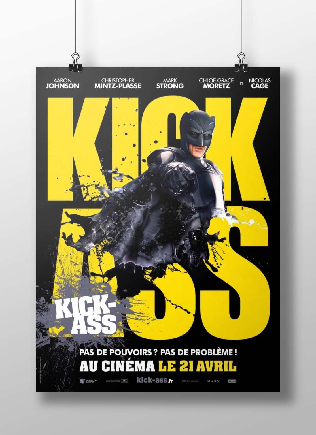 Kick-Ass franchise (specifically the superhero character from the comic book adaptation) Main Subject: Kick-Ass franchise
