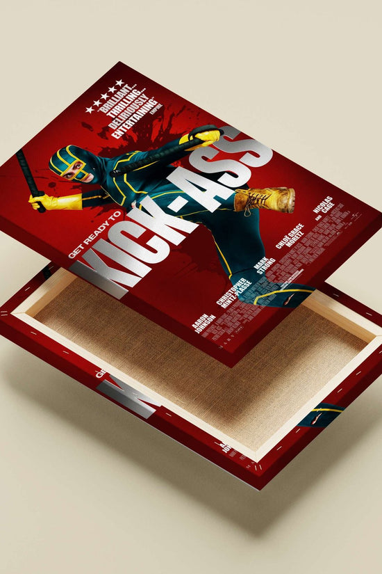 Kick-Ass (character from the movie franchise) Main Subject: Kick-Ass (character from the movie franchise) Canvas wall art —