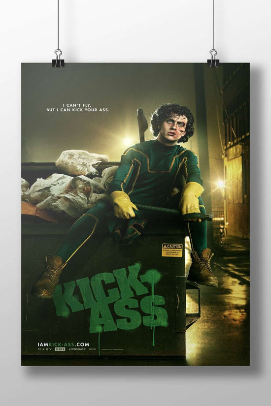 Dave Lizewski from the Kick-Ass franchise Main Subject: Dave Lizewski from the Kick-Ass franchise Matte BoizzBoard rigid
