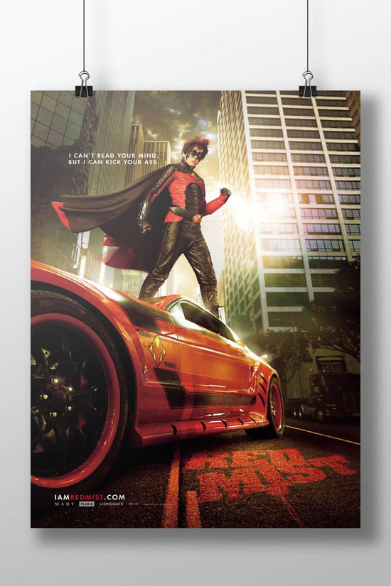 Red Mist (a character from the Kick-Ass franchise) Main Subject: Red Mist (a character from the Kick-Ass franchise) Matte