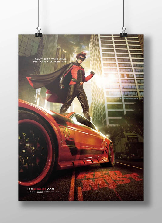 Red Mist (a character from the Kick-Ass franchise) Main Subject: Red Mist (a character from the Kick-Ass franchise) Matte