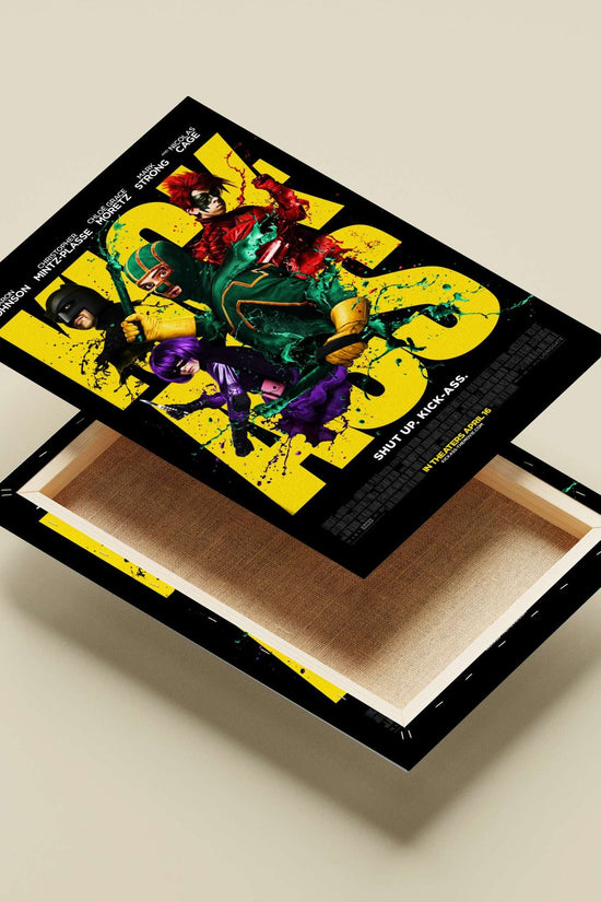 Kick-Ass franchise (2010 film) Main Subject: Kick-Ass franchise (2010 film) Canvas wall art — Bollywood wall art India |