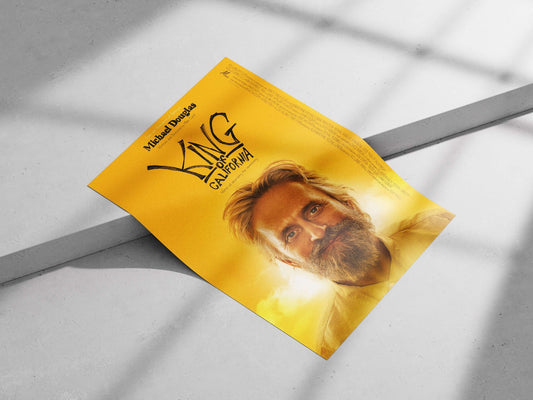 Michael Douglas Main Subject: Michael Douglas Matte poster print — Hollywood wall art India | PosterBoizz