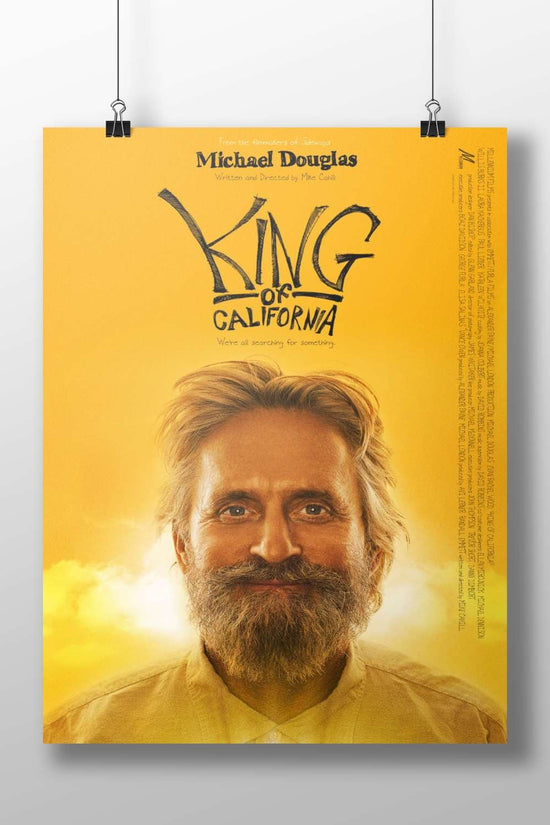 Michael Douglas Main Subject: Michael Douglas Matte BoizzBoard rigid print — Hollywood wall art India | PosterBoizz