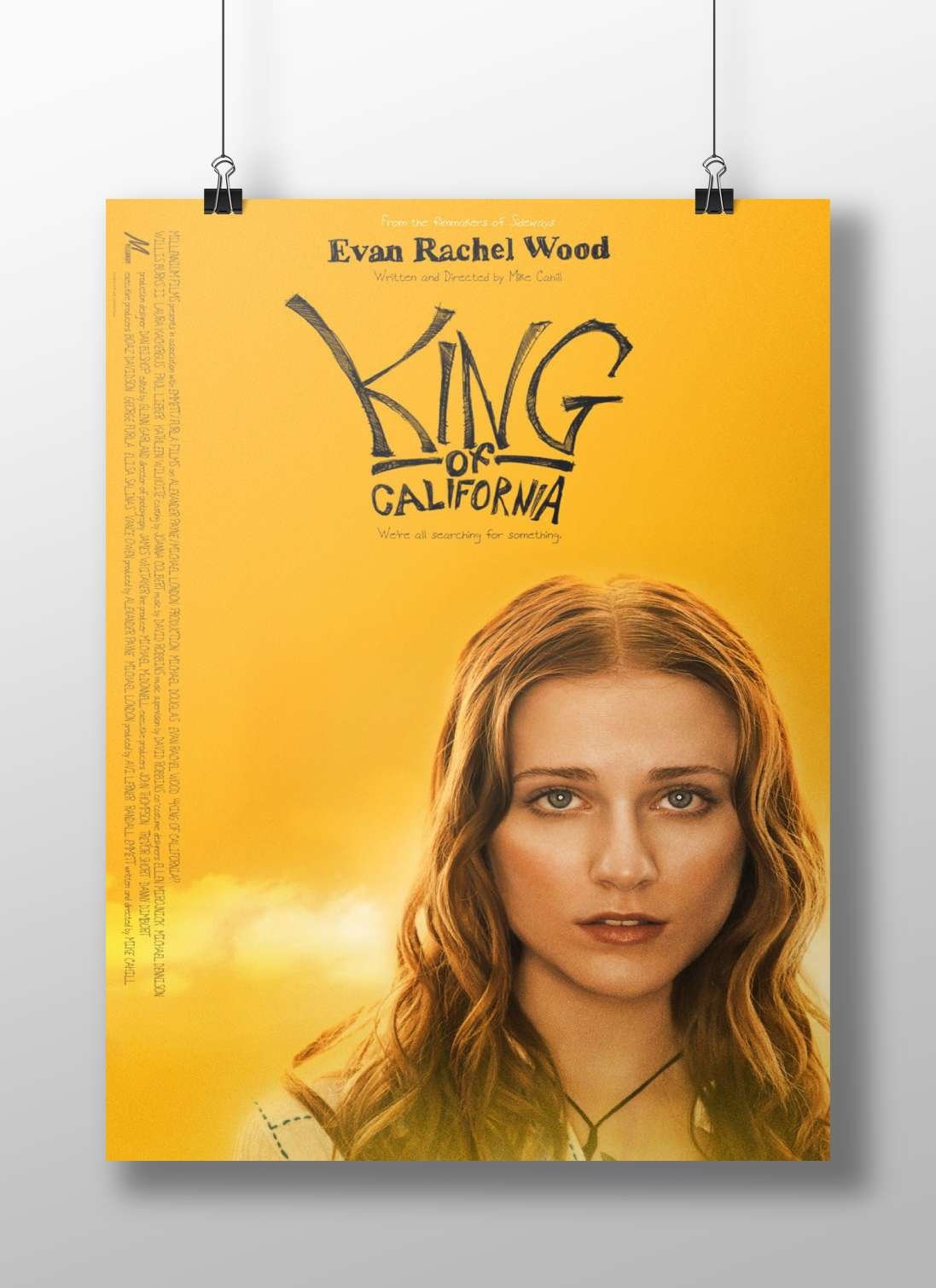 The film "King of California" starring Evan Rachel Wood. Main Subject: The film "King of California" starring Evan Rachel