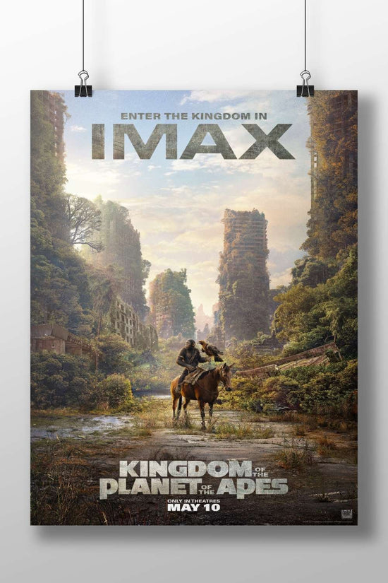 Kingdom of the Planet of the Apes Main Subject: Kingdom of the Planet of the Apes Matte BoizzBoard rigid print — Superhero