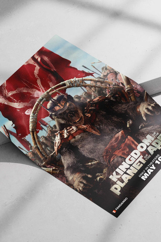 Kingdom of the Planet of the Apes Main Subject: Kingdom of the Planet of the Apes Matte poster print — Anime wall art India