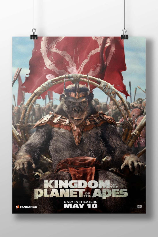 Kingdom of the Planet of the Apes Main Subject: Kingdom of the Planet of the Apes Matte BoizzBoard rigid print — Anime wall
