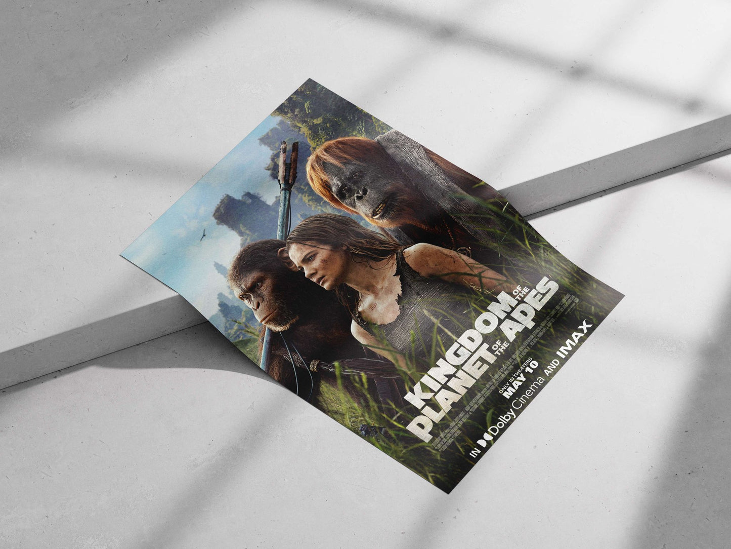 The film "Kingdom of the Planet of the Apes" (franchise: "Planet of the Apes"). Main Subject: The film "Kingdom of the