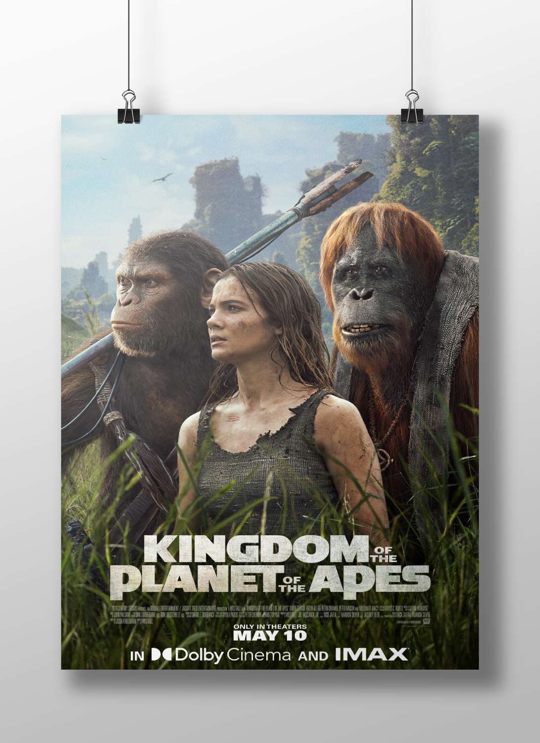 The film "Kingdom of the Planet of the Apes" (franchise: "Planet of the Apes"). Main Subject: The film "Kingdom of the