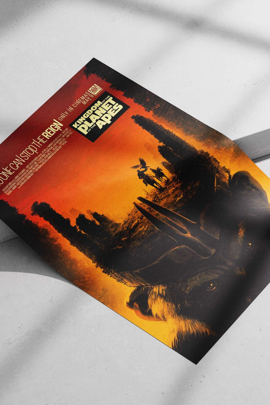 Kingdom of the Planet of the Apes Main Subject: Kingdom of the Planet of the Apes Matte poster print — Bollywood wall art