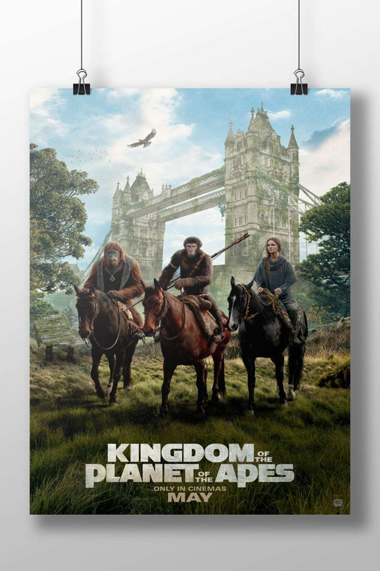 Kingdom of the Planet of the Apes Main Subject: Kingdom of the Planet of the Apes Matte BoizzBoard rigid print — Superhero