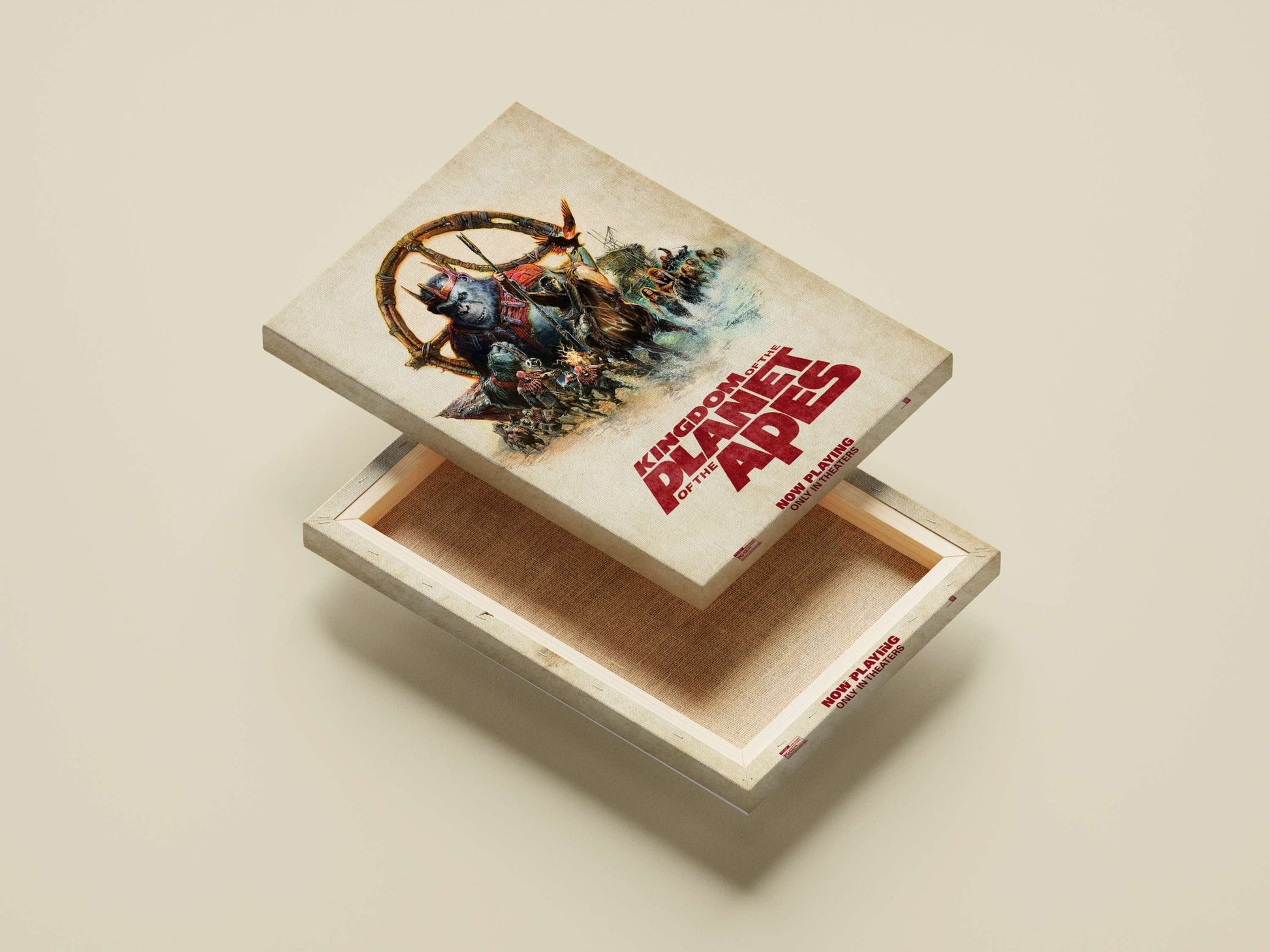 Kingdom of the Planet of the Apes (franchise) Main Subject: Kingdom of the Planet of the Apes (franchise) Canvas wall art —