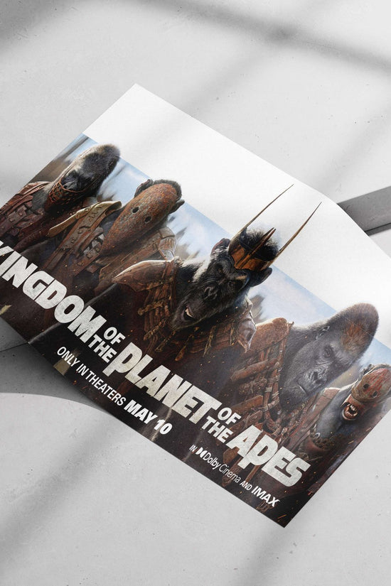 Apes from the "Kingdom of the Planet of the Apes" film (Part of the Planet of the Apes franchise) Main Subject: Apes from