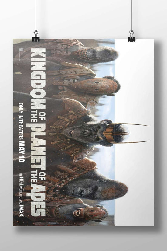 Apes from the "Kingdom of the Planet of the Apes" film (Part of the Planet of the Apes franchise) Main Subject: Apes from