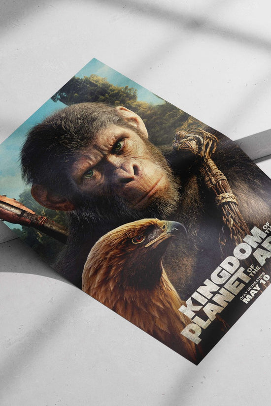 The ape character from the "Kingdom of the Planet of the Apes" franchise. Main Subject: The ape character from the "Kingdom