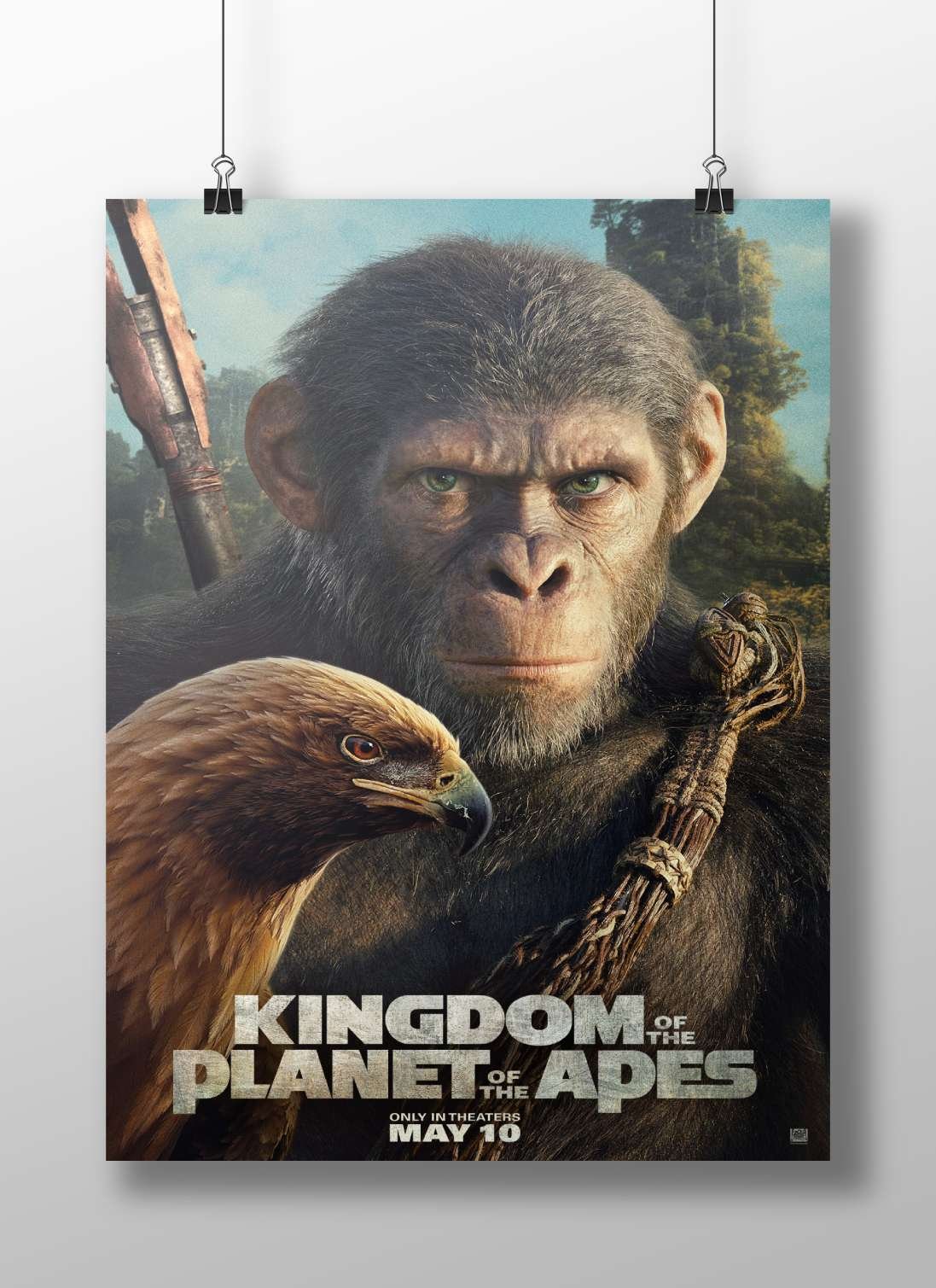 The ape character from the "Kingdom of the Planet of the Apes" franchise. Main Subject: The ape character from the "Kingdom