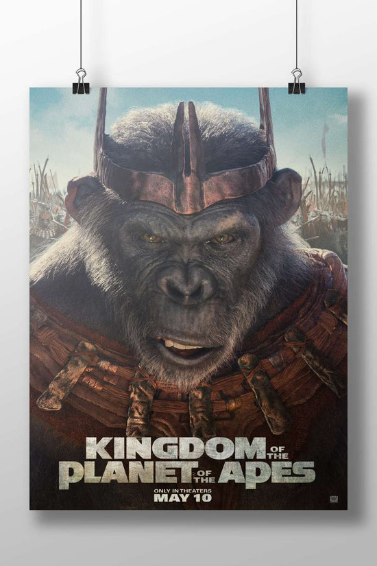 The ape character from "Kingdom of the Planet of the Apes" (part of the "Planet of the Apes" franchise). Main Subject: The