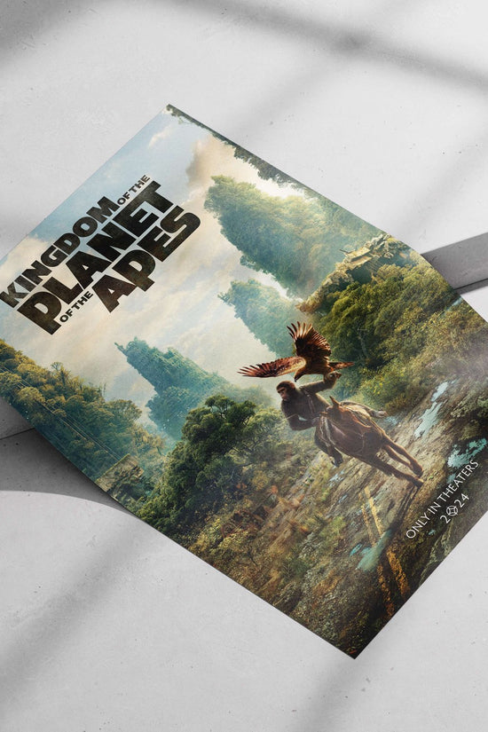 Kingdom of the Planet of the Apes (franchise) Main Subject: Kingdom of the Planet of the Apes (franchise) Matte poster print