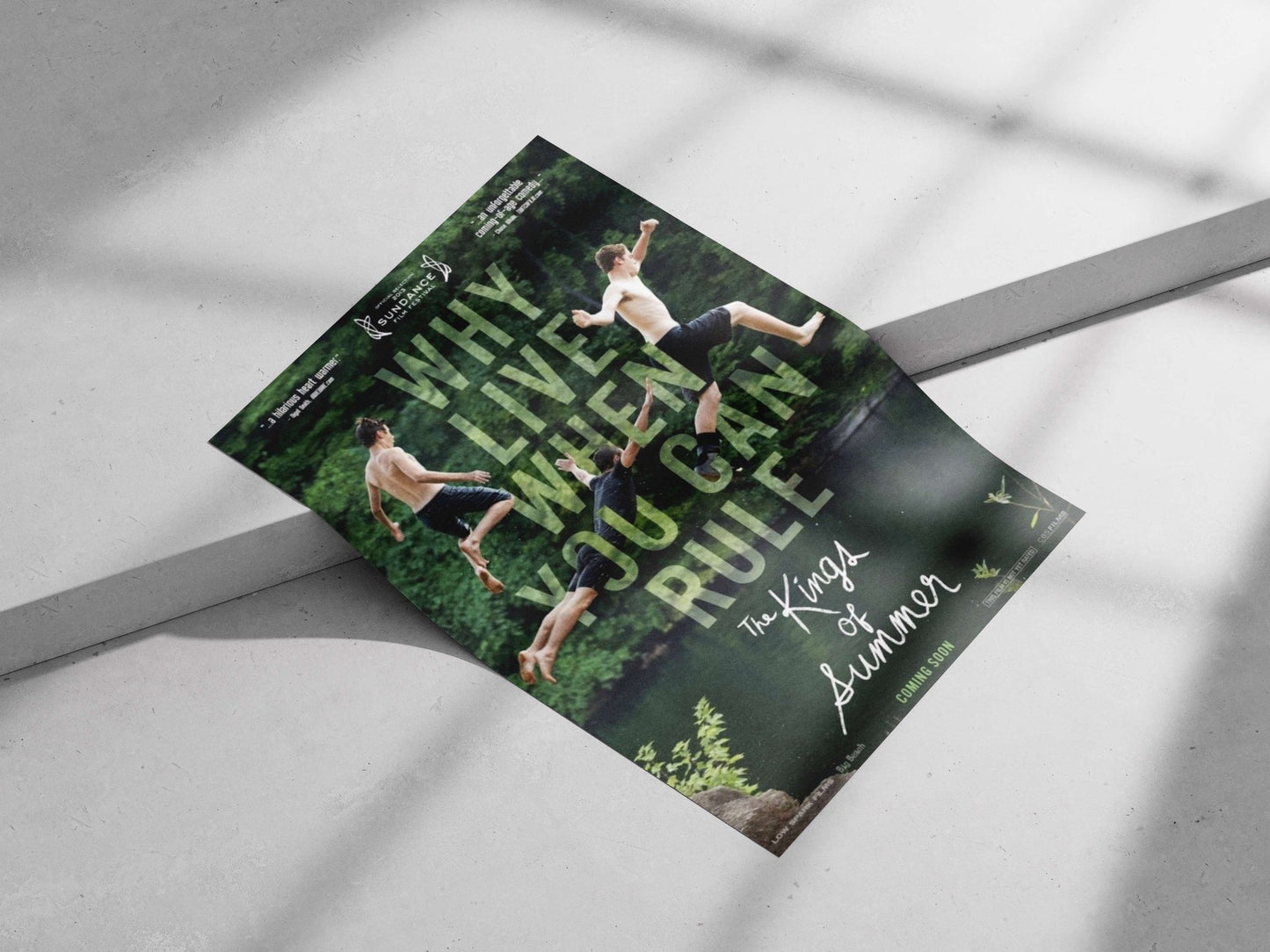 The Kings of Summer Main Subject: The Kings of Summer Matte poster print — Bollywood wall art India | PosterBoizz
