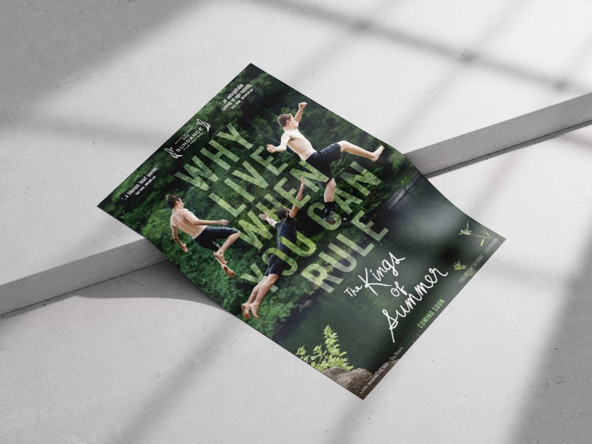 The Kings of Summer Main Subject: The Kings of Summer Matte poster print — Bollywood wall art India | PosterBoizz