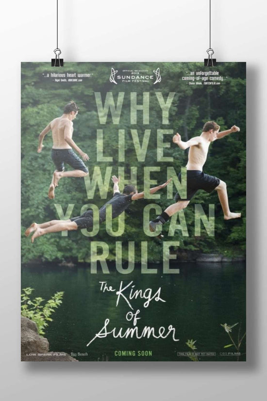 The Kings of Summer Main Subject: The Kings of Summer Matte BoizzBoard rigid print — Bollywood wall art India | PosterBoizz