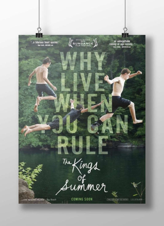 The Kings of Summer Main Subject: The Kings of Summer Matte BoizzBoard rigid print — Bollywood wall art India | PosterBoizz