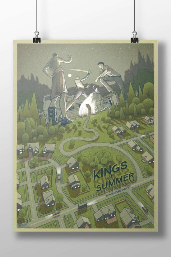 Kings of Summer (film) Main Subject: Kings of Summer (film) Matte BoizzBoard rigid print — Bollywood wall art India |