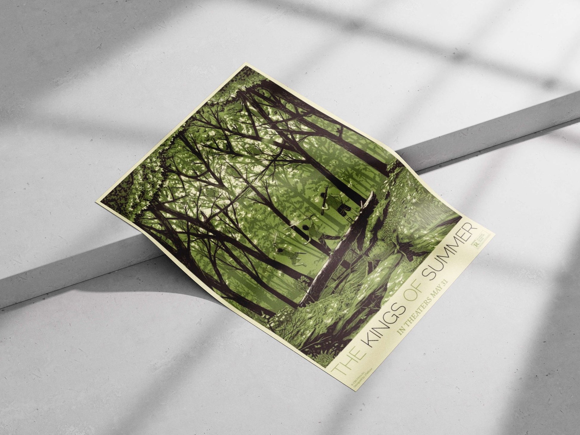 The Kings of Summer Main Subject: The Kings of Summer Matte poster print — Bollywood wall art India | PosterBoizz