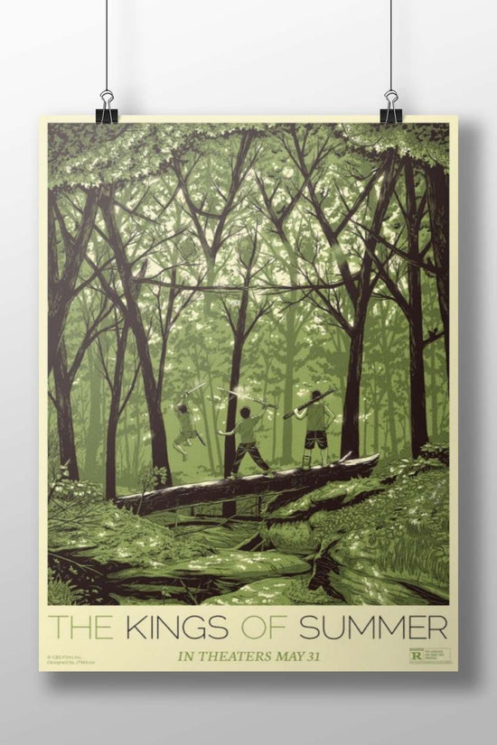 The Kings of Summer Main Subject: The Kings of Summer Matte BoizzBoard rigid print — Bollywood wall art India | PosterBoizz