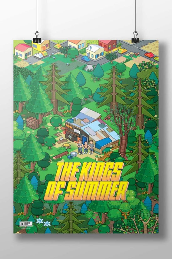 The Kings of Summer (movie) Main Subject: The Kings of Summer (movie) Matte BoizzBoard rigid print — Bollywood wall art