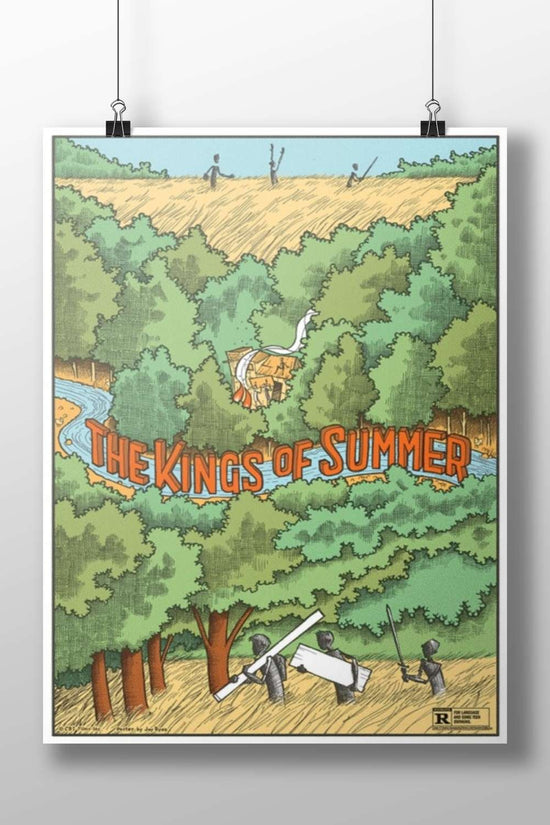 The Kings of Summer Main Subject: The Kings of Summer Matte BoizzBoard rigid print — Bollywood wall art India | PosterBoizz